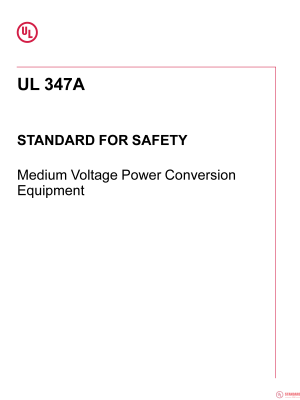 UL 347A PDF UL 347A PDF
